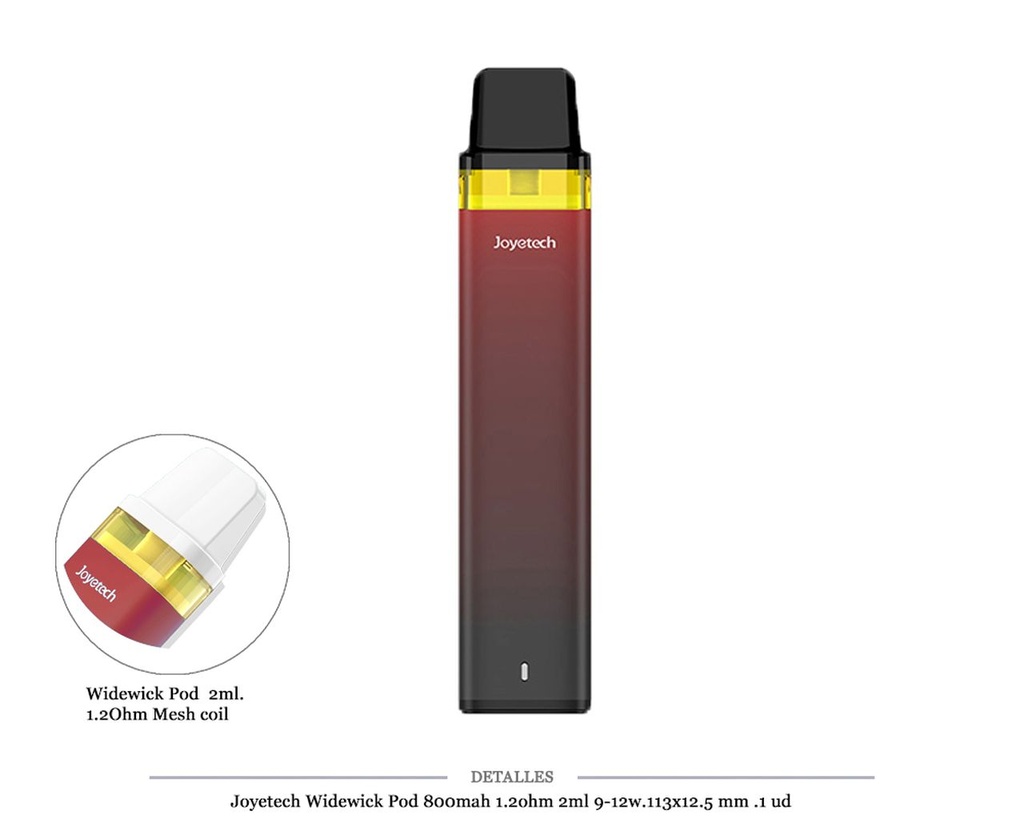 JOYETECH WIDEWICK POD RED