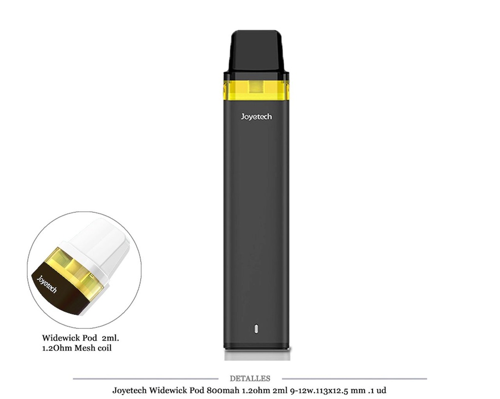 JOYETECH WIDEWICK POD BLACK