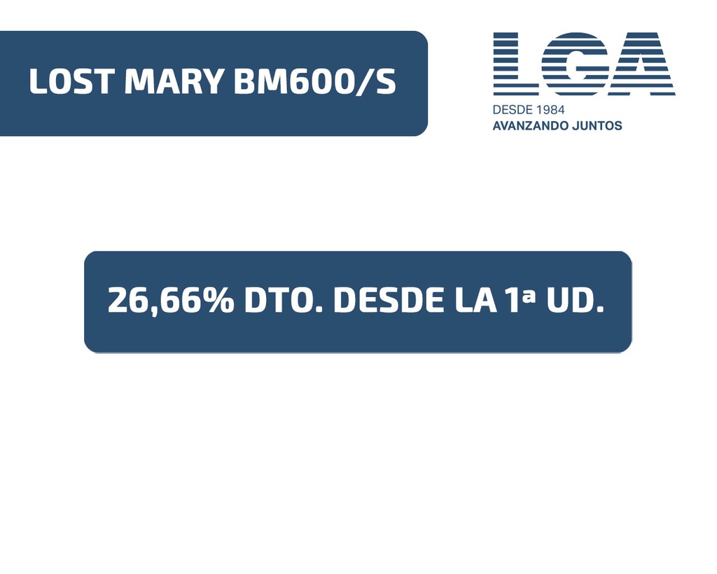 ESCALADO DE PRECIOS LOST MARY BM600