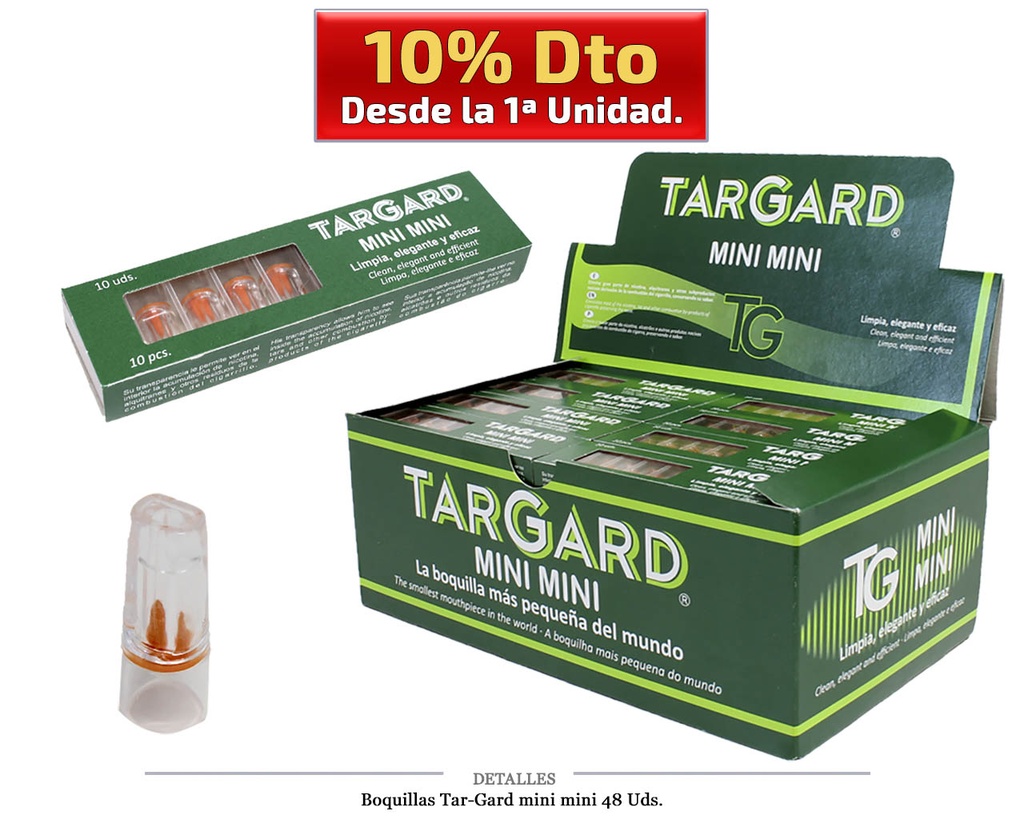 BOQ TAR-GARD MINI MINI 48 UDS