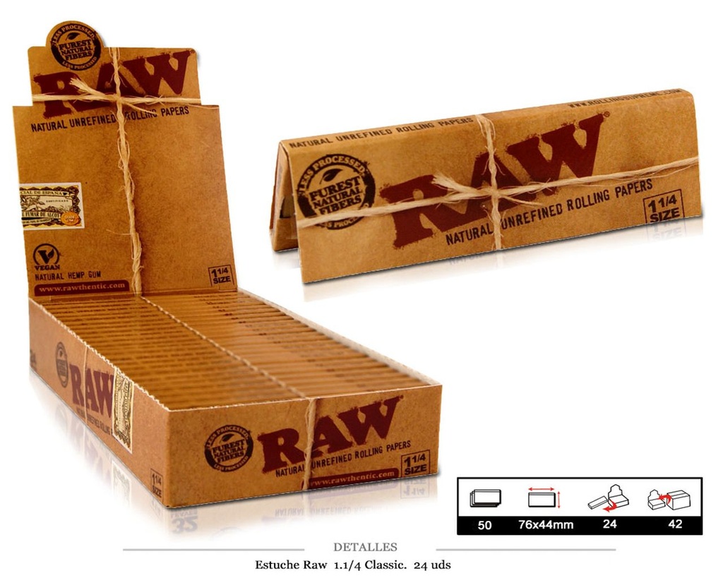 RAW 1.1/4 CLASSIC 24 UDS