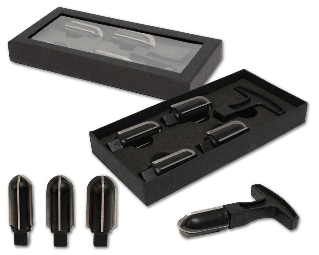 RASCADOR DE PIPA SET 4 ADAPTADORES