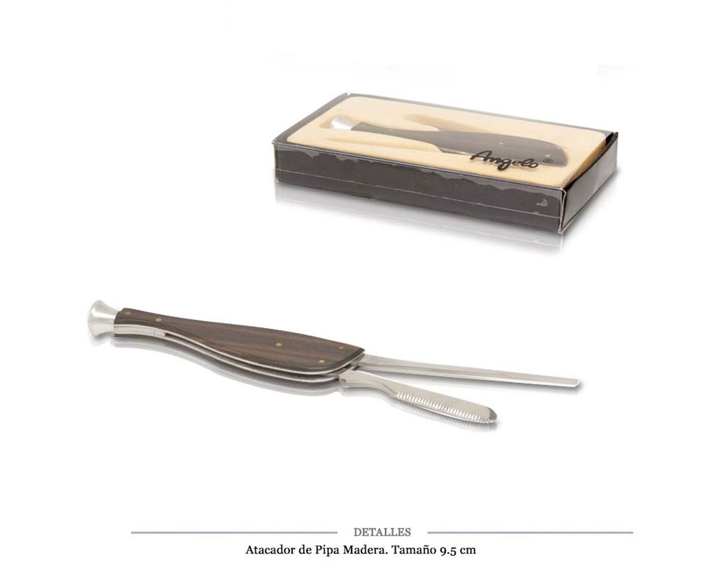 ATACADOR DE PIPA ANGELO METAL/MADERA