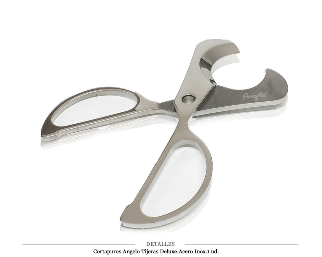 CORTAPUROS ANGELO TIJERAS DELUXE ACERO INOX. 1 UD