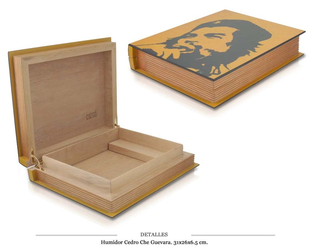 HUMIDOR CEDRO COLTON CHE GUEVARA