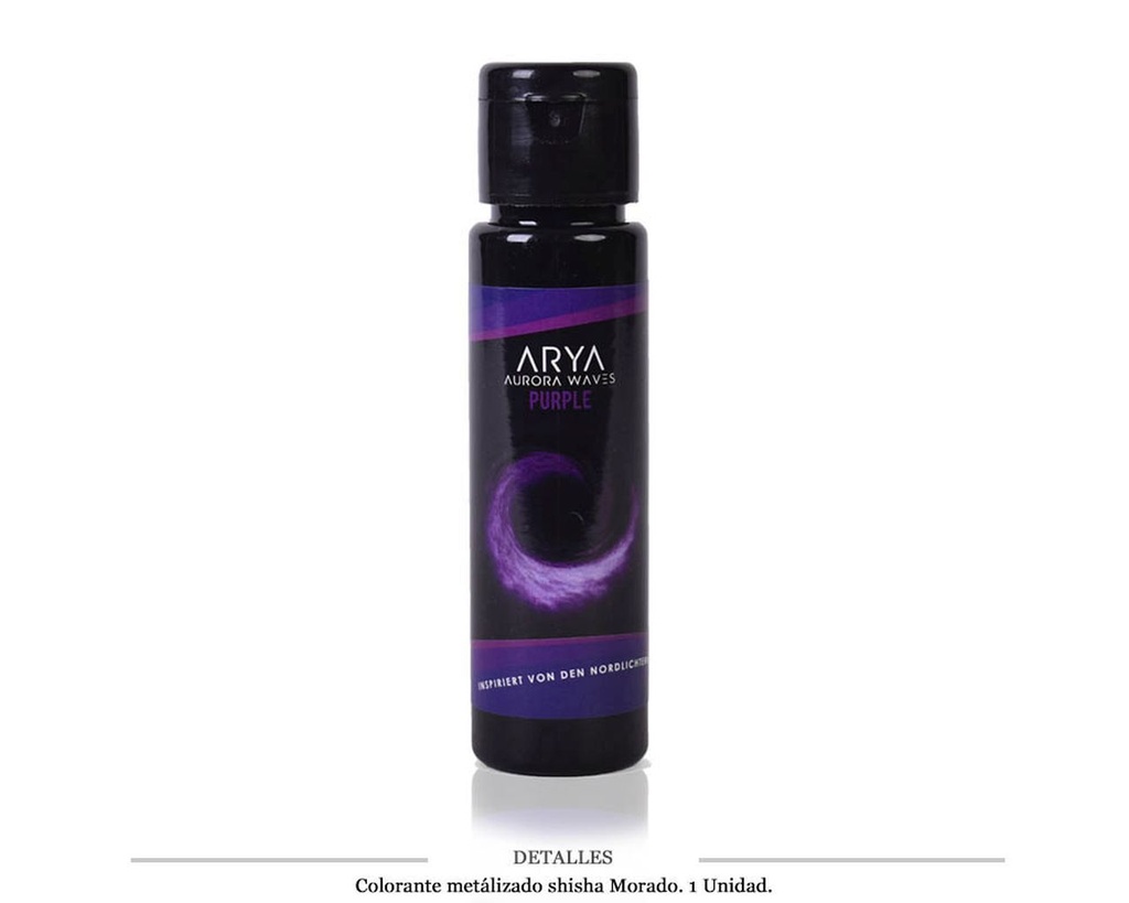 COLORANTE SHISHA EFECTO METALICO MORADO 50ML 1 UD