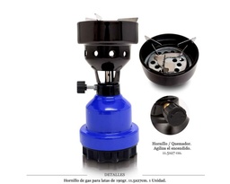 [124.75702] HORNILLO GAS ESPECIAL CARBON AZUL