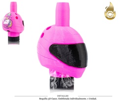 [124.76801] BOQUILLA 3D SAPIENS CASCO ROSA 1 UD