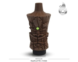 [124.76852] BOQUILLA 3D SAPIENS TIKI 1 UD