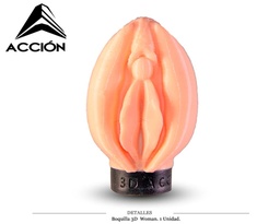 [124.768A09] BOQUILLA 3D ACCION WOMAN 1 UD