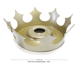[124.77026] PLATO CORONA HOOKAH MASTER BRONCE