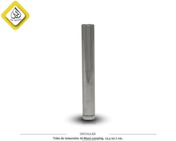 [124.77101] TUBO INMERSION AL-MANI CAMPING 13,5X2,7 CM