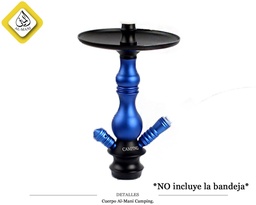 [124.90003] CUERPO NARGUILE AL-MANI CAMPING AZUL 1 UD