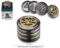 [125.002] GRINDER CHAMP MET I.T.IND. SKULL 50X38MM 4P 1 UD