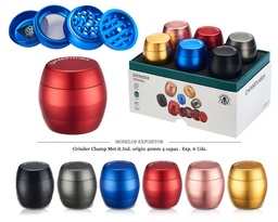 [125.15001] GRINDER CHAMP MET I.T.IND. ORIGIN 40X50MM 4P 6 UDS