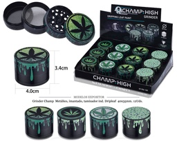 [125.15003] GRINDER CHAMP MET I.T.IND. DRIPLEAF 40X35MM 12 UDS