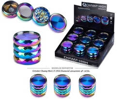 [125.15004] GRINDER CHAMP MET I.T.IND.DIAMOND 40X40MM 4P 9 UDS
