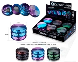 [125.15403] GRINDER CHAMP ALU I.T.IND. NEWLYWED 53X37MM 4P 6 UDS
