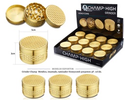 [125.15406] GRINDER CHAMP MET I.T. HONEYCOMB 50X30MM 3P 12 UDS