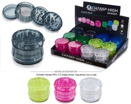 [125.232] GRINDER CHAMP PVC I.T. INDEP. DRUM 63X46MM 12 UDS