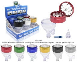[125.281] GRINDER+RELLEN. DREAMLINER ALU/PVC 54X88 MM 6 UDS
