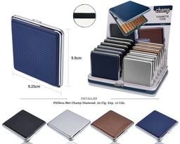 [127.05505] PITILLERA MET CHAMP DIAMOND 20 CIG 12 UDS