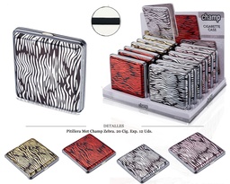 [127.05516] PITILLERA MET CHAMP ZEBRA 20 CIG 12 UDS