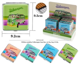 [127.05519] PITILLERA MET VOLKSWAGEN BUS 20 CIG 8 UDS