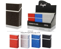 [127.13010] PITILLERA PVC ANGELO GLITTER 12 UDS