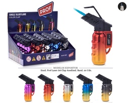 [200.6022] ENCD. PROF LASER JET CLAP ANODIZED 20 UDS