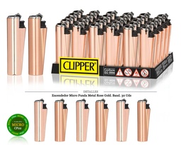 [200.7823] ENCD. MICRO FUNDA METAL ROSE GOLD 30 UDS