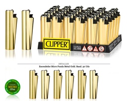 [200.7824] ENCD. MICRO FUNDA METAL GOLD 30 UDS