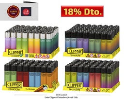 [200.8025] LOTE CLIPPER PINTADOS 176+16 UDS+CLIPPERPUNTOS
