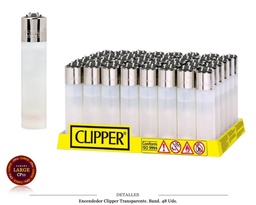 [200.8400] ENCD. CLIPPER TRANSPARENTE 48 UDS