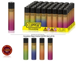 [200.847603] ENCD. CLIPPER METALLIC GRADIENT GOLD BW 48 UDS