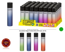[200.8479] ENCD. CLIPPER METALLIC GRADIENT SILVER BW 48 UDS