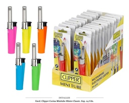 [200.9641] ENCD. CLIPPER COCINA MINITUBE BLISTER CLASSIC 24 UDS