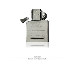 [Z780.075] DEPOSITO ZIPPO CROMADO GRANDE