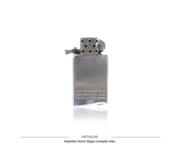 [Z780.076] DEPOSITO ZIPPO CROMADO SLIM