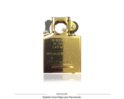 [Z780.079] DEPOSITO ZIPPO PIPA DORADO GRANDE