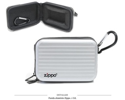 [Z783.019] FUNDA ZIPPO ALUMINIO 1 UD
