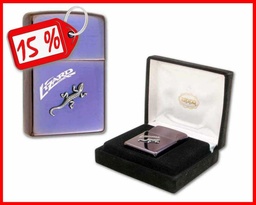 [ZA87Z.363] ZIPPO MD. BLUE ICE LIZARD EMBLEM