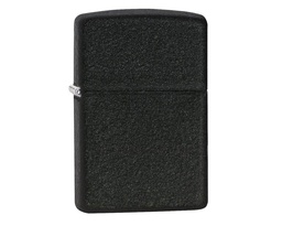 [ZC811.314] ZIPPO MD.  236 BLACK CRAKLE