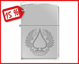 [ZJ88Z.809] ZIPPO MD. 24704 AH LUCKY