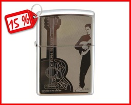 [ZMU80Z.443] ZIPPO MD. 24259 ELVIS GUITAR