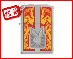 [ZPB80Z.607] ZIPPO MD. 250 PLAYBOY ORANGE
