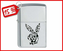 [ZPB88Z.302] ZIPPO MD. PLAYBOY BLACK