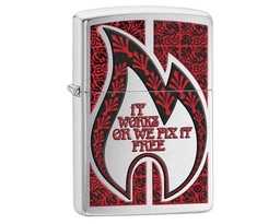 [ZV001.414] ZIPPO MD. 250 ZIPPO FLAME