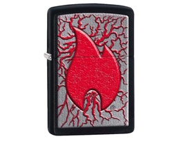 [ZV001.972] ZIPPO MD. FLAME VEINS