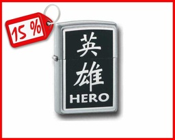 [ZV87Z.138] ZIPPO MD. 20330 HERO-CHINESE